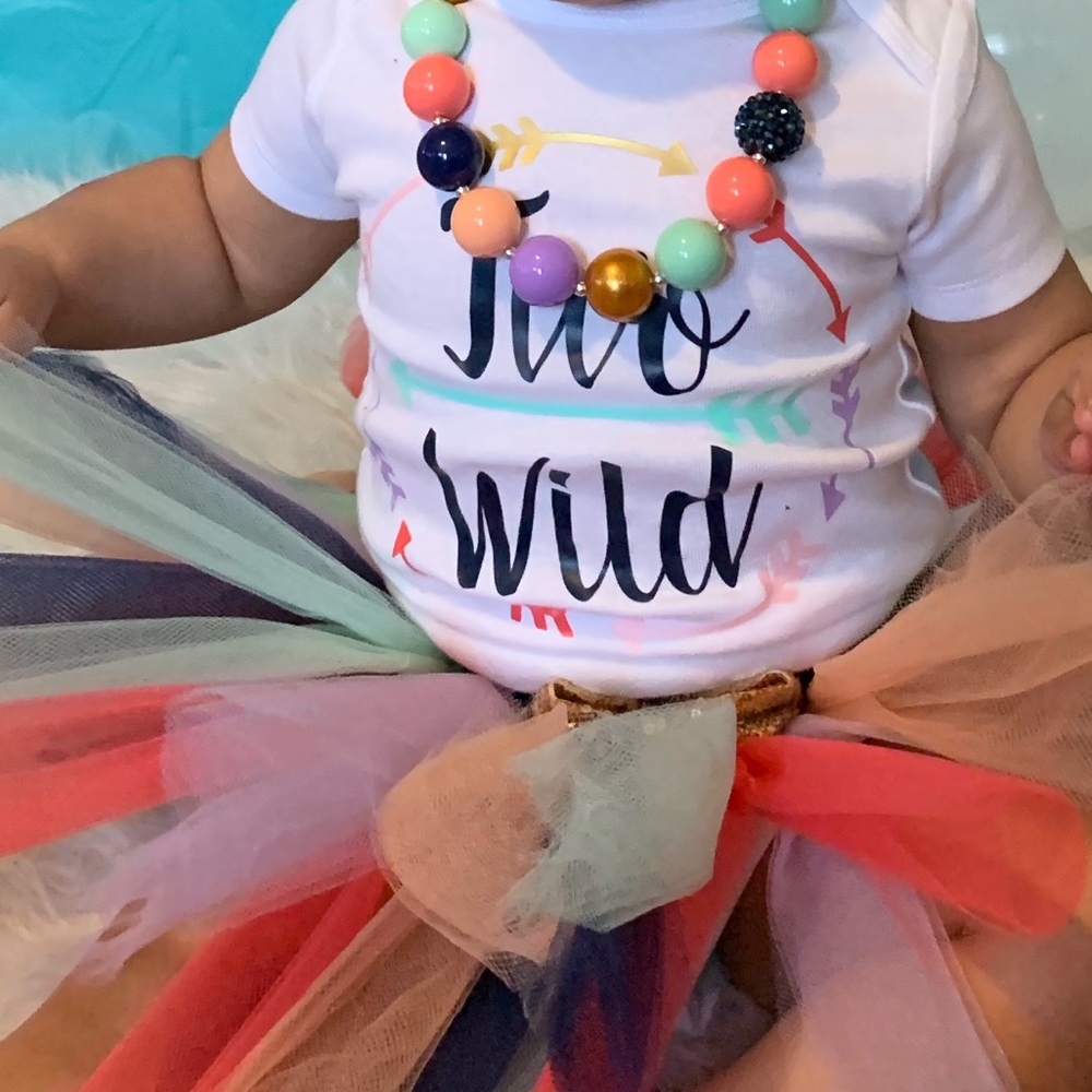 Second birthday tutu outfit